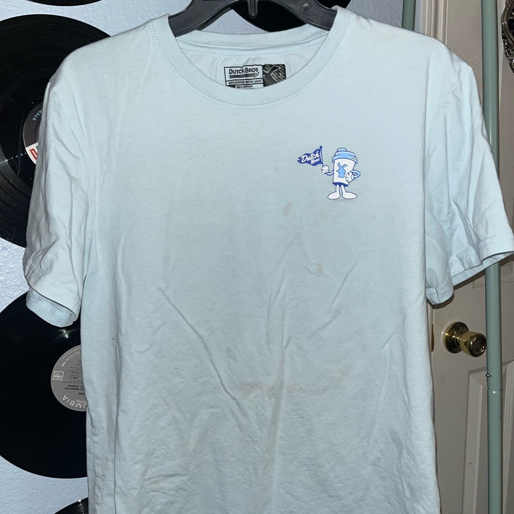 DUTCH BROS COFFEE 4TH JULY MENS L SHIRT